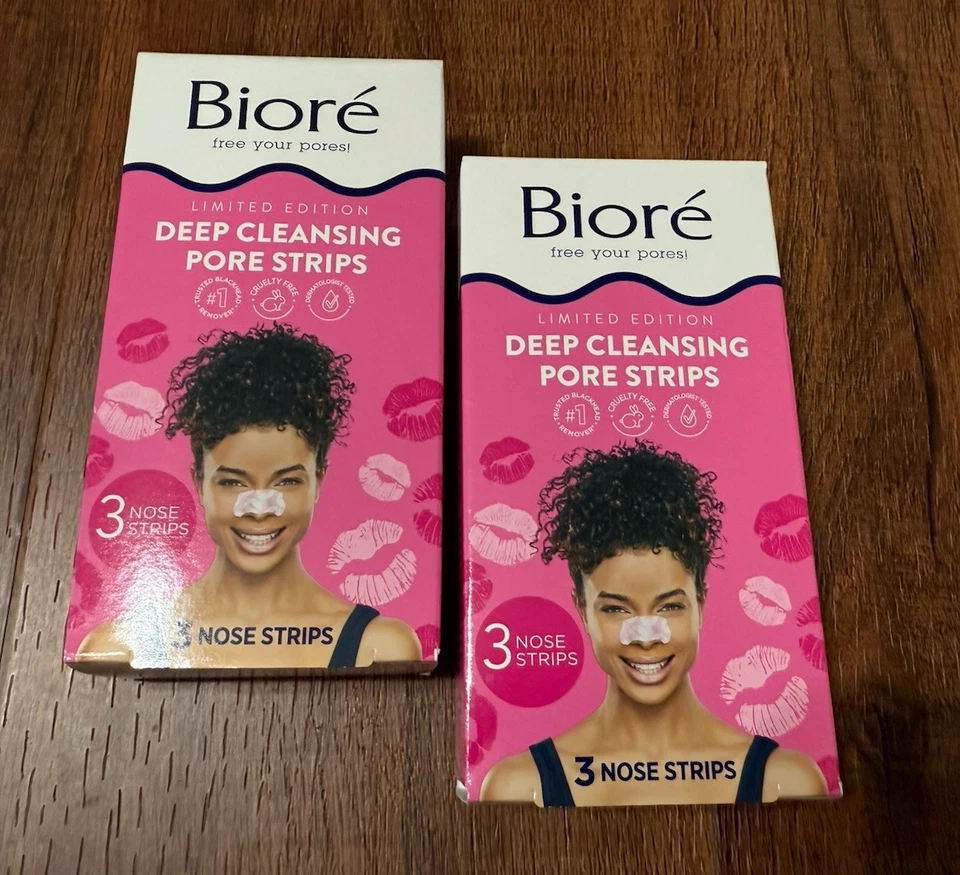 Biore The Original  Deep Cleansing Pore Strips 6 Nose Strips New - Image 2 of 4