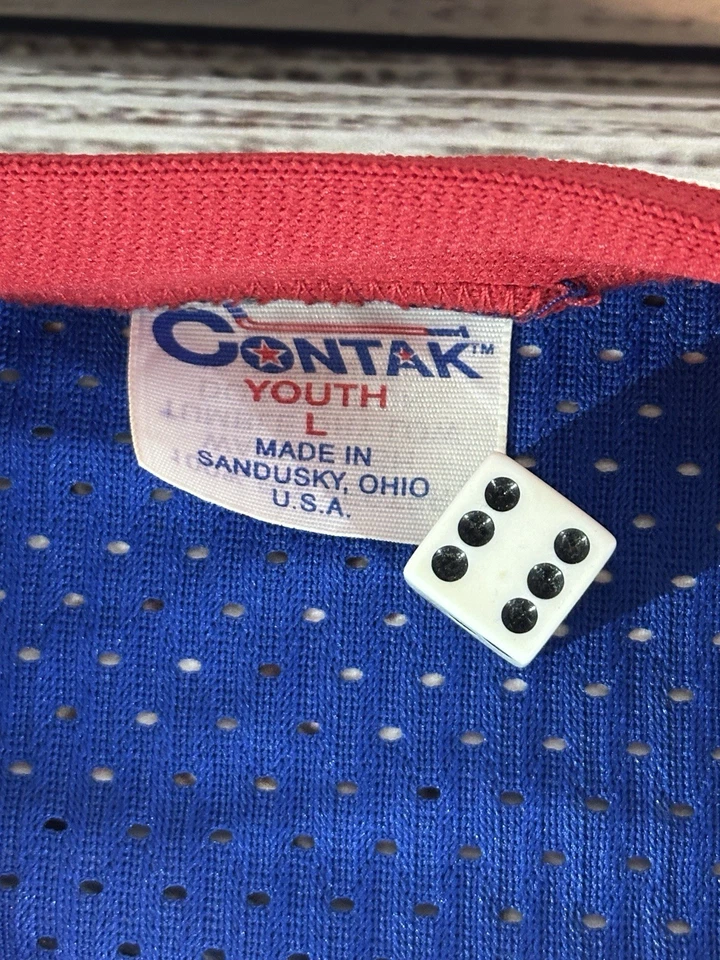 Camiseta deportiva de hockey vintage St. Catherine’s Roller talla juvenil L se adapta a adultos M 18”x28” Foto 4 de 4