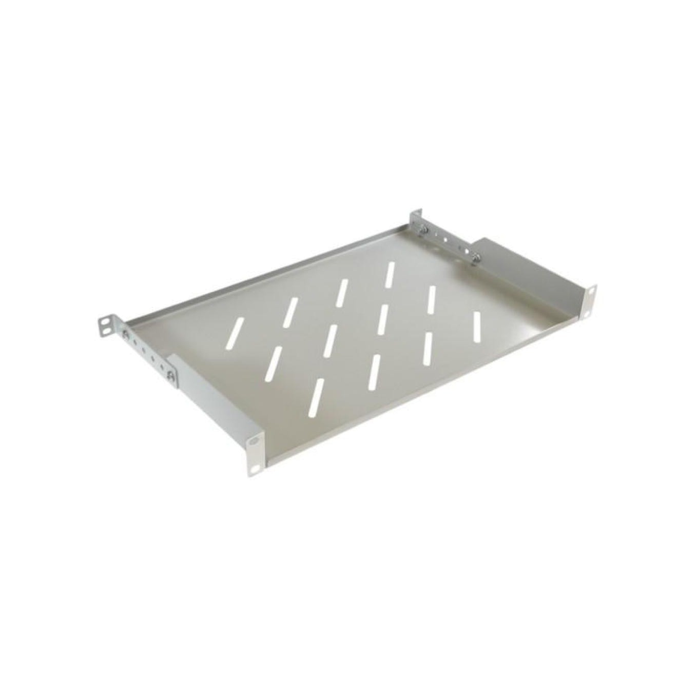 Adjustable shelf 19 1U depth 300mm V RAL7035 005167(1)