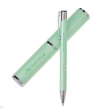 Christian Art Gifts Make Every Day Count Spring Mint Pen and Case Gift Set