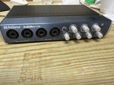 PreSonus AudioBox 44VSL USB 2.0 Audio Interface 4x4 MIDI Unit Only Pre-Owned