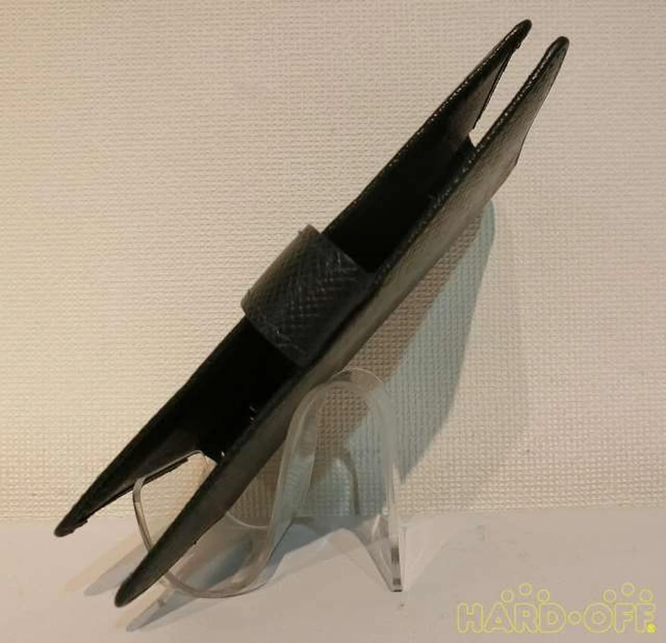 Louis Vuitton Authentic 15.0 cm Notebook Cover Black Taiga Leather Made in Spain - Image 3 of 4