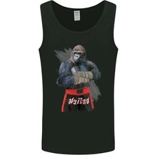 Gorilla Fighter MMA Martial Arts Muay Thai Mens Vest Tank Top