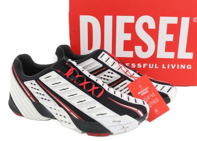 DIESEL S-Prototype Low Mens Sneakers EU44 low Top Lace Up RRP 350 Trainer S