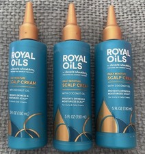 3-Head  Shoulders Royal Oils Daily Moisture SCALP CREAM 5oz BB 12/2025 