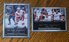 Steve Yzerman -2015-16 SP Authentic All-Time Moments No.157 + No.138 -Red Wings