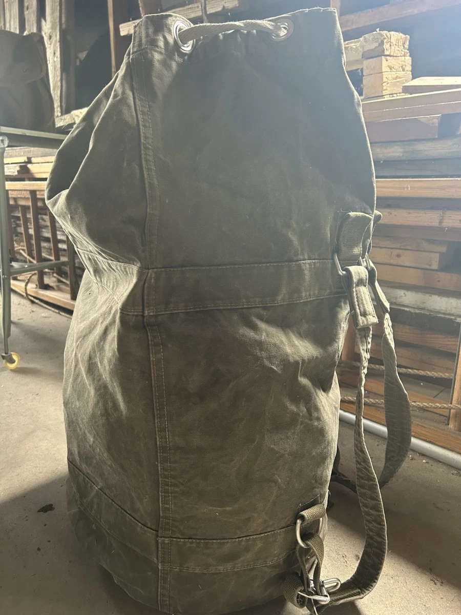 Vintage Army Duffle Bag In Collectible Military Surplus Bags