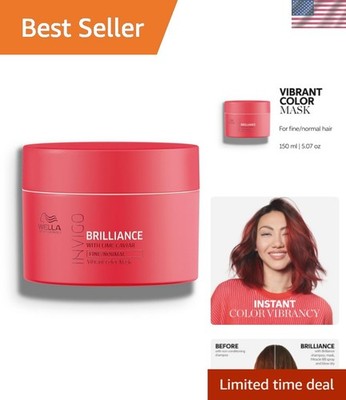 Wella Invigo Brilliance Hair Mask 5.07 oz - Deep Conditioning for Colored Hair