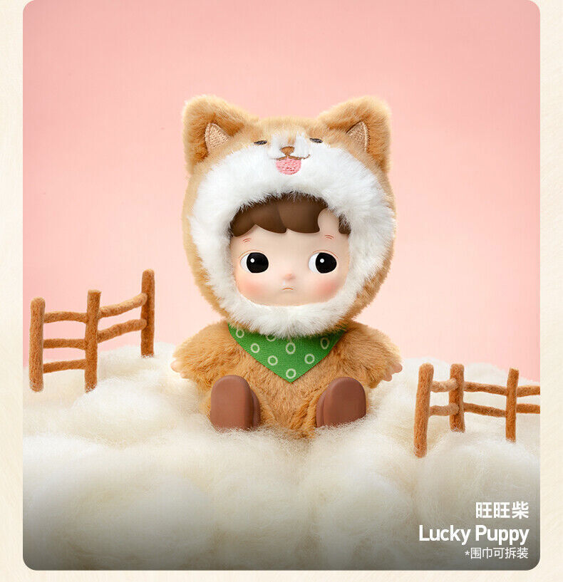 POP MART HACIPUPU SNUGGLE WITH YOU Plush Series Confirmed Blind