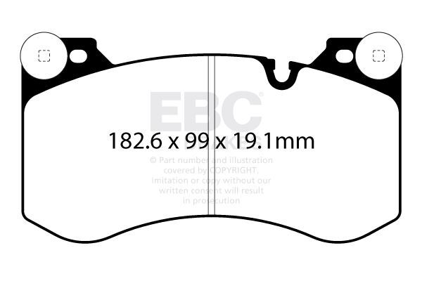 EBC DP52454NDX  Bluestuff Brake Pad Set