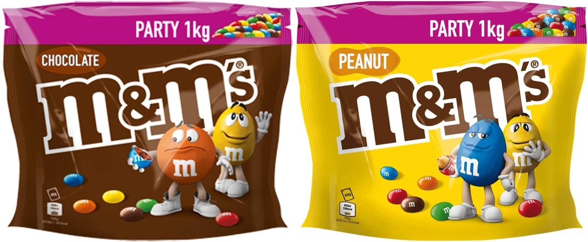 M&M's Peanut Chocolate Party Bulk Bag, Christmas Chocolate Gift