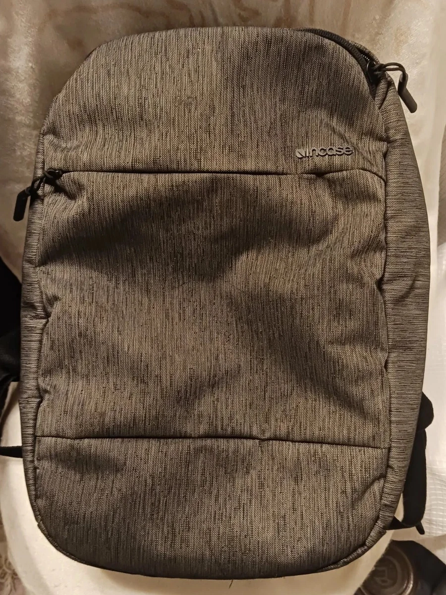 Incase City Backpack for Up to 15 MacBook Pro/iPad, Heather Black/Gunmetal  Gray | eBay