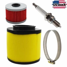 Air Oil Filter Spark Plug Tune Up Kit For Honda FourTrax 300 TRX300 1988-2000 US