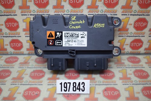 2014 2015 2016 CHEVROLET CRUZE SRS CONTROL MODULE 13589412 OEM