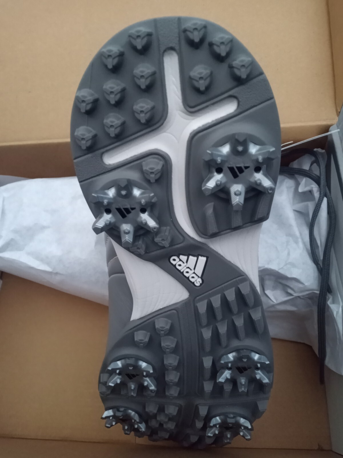 ADIDAS W ADIPURE DC2 WOMENS LEATHER GOLF TRAINERS, SHOES EF7505 UK 5