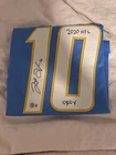 Justin Herbert Autographed & Inscribed 2020 NFL OROY Powder Blue Jersey Beckett