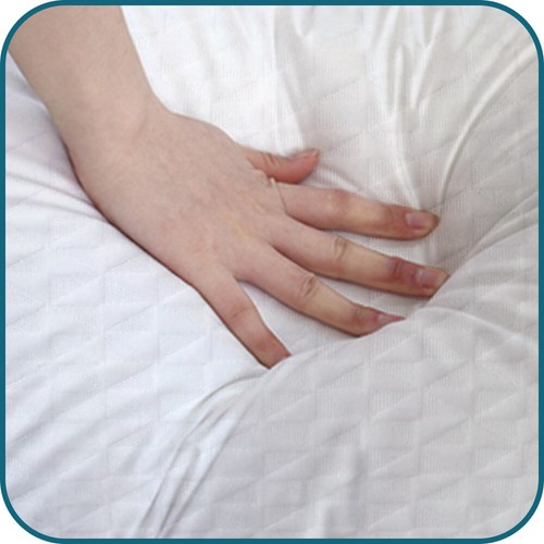 Memory Foam Gel Pillow Orthopedic Cooling Neck Back Support Adjustable Height - Picture 11 of 24