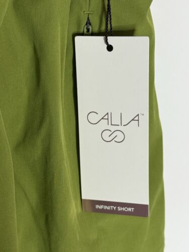 CALIA Shorts Mid Rise Infinity Run 3" Size Large Women Athletic Green NWT - Picture 4 of 10
