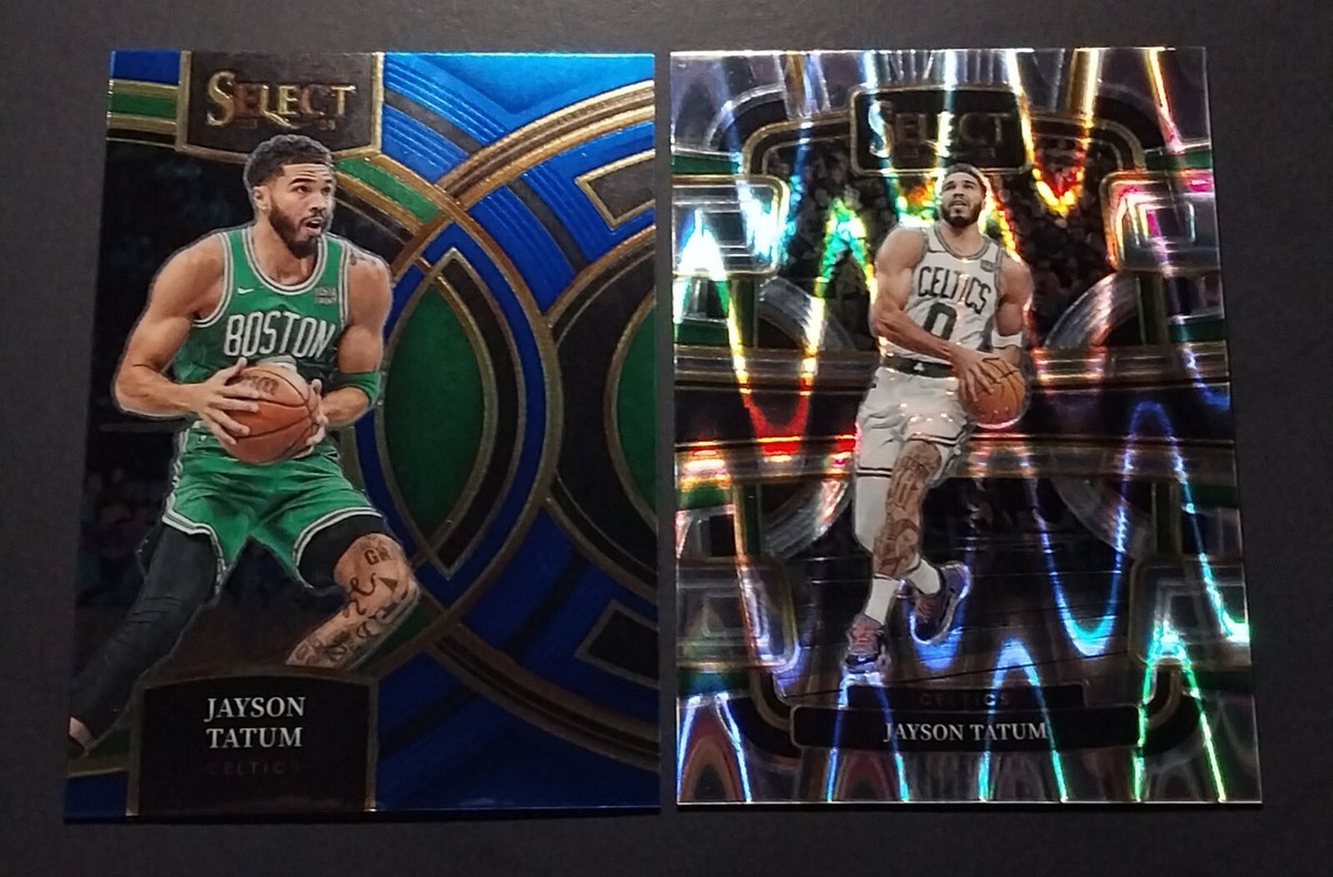 2023-24 Panini Select JAYSON TATUM Tectonic Prizm #45 Base