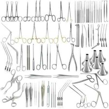 Tympanoplasty Instruments 101 PCs Set Micro Ear Surgery ENT Instruments
