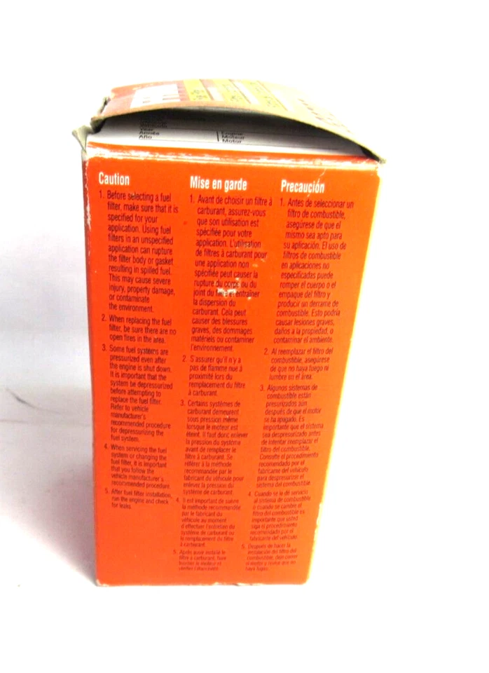 Filtro de combustible Fram G3727 nuevo en caja Foto 2 de 4