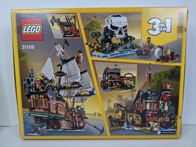 New LEGO🏴&zwj;☠️Pirate Ship 31109🏴&zwj;☠️Creator 3-in-1🏴&zwj;☠️SEALED NIB