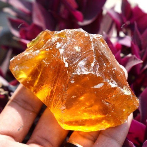 AMBRA Naturale 380,30 Ct NON TAGLIATA Grezzo CERTIFICATO GREZZO Arancio Pietre Sciolte - Foto 6 di 14