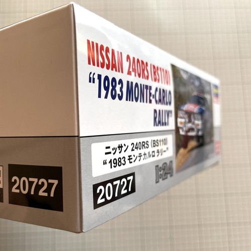 Hasegawa 1/24 Nissan 240RS (BS110) 1983 Monte Carlo Rally Model Kit 20727 - Picture 15 of 24