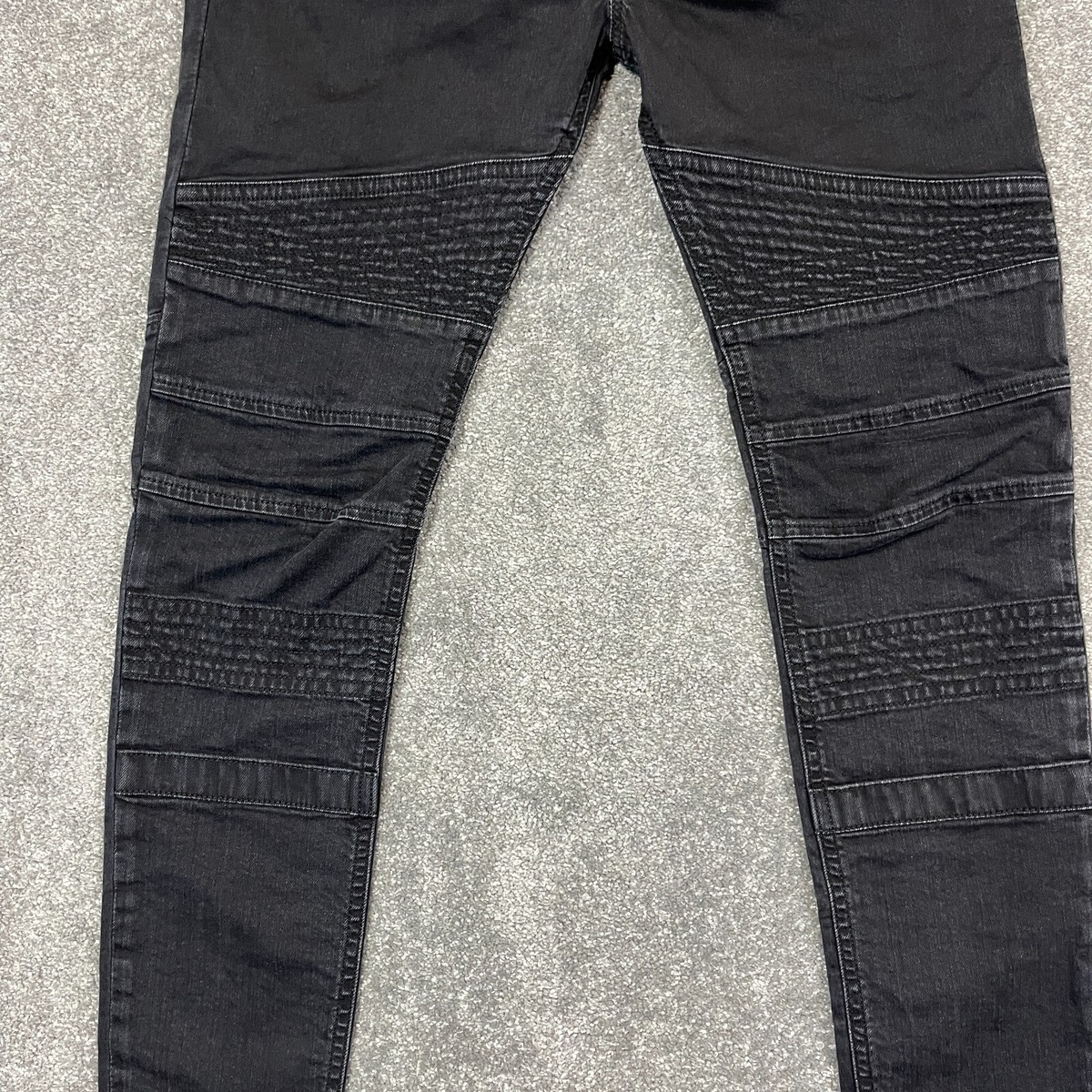 【美品】 DIESEL BAKARI-NE ジョグジーンズ W30 グレー Diesel Mens Jeans Slim Skinny Biker Sweat Pants Jogg Grey