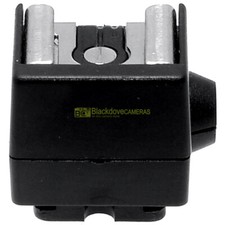 Adattatore Per Flash A Slitta - Metallico Nero, Filettatura 1/4", Compatibile Con Nikon E Canon, Per Treppiedi