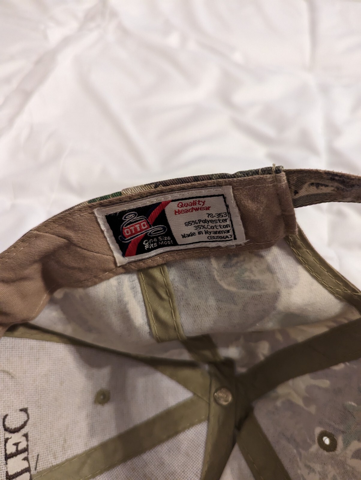 Megtec Camo Adjustable Baseball Cap - image 4