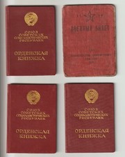  UdSSR Dokumenten Lot, Held der Soz. Arbeit, 1948-1951.(C68)