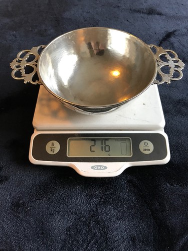 Antique Sterling Silver Bowl by English Silversmith - Picture 8 of 8