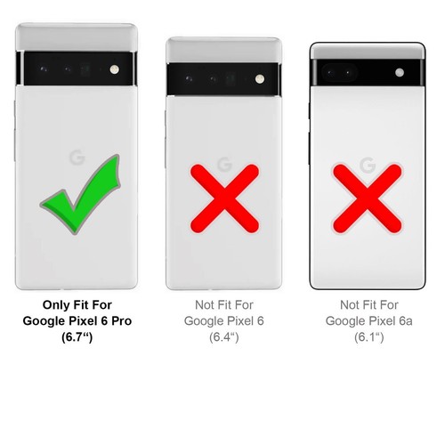Schutzfolie für Pixel 6 Pro Display Schutzglas 2x Kamera folie Gorilla glas - Bild 3 von 7