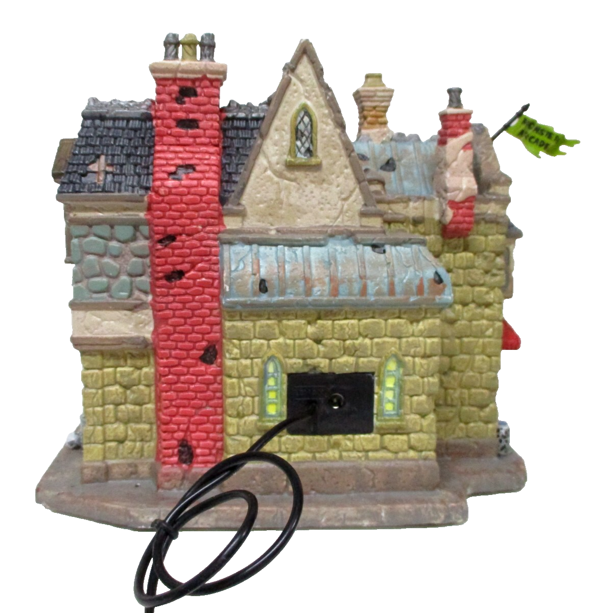 Lemax 35551 Monster Arcade Spooky Town Village Building