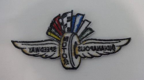 IMS Indianapolis Motor Speedway Wings, Wheel & Flags logo Patch 2.125” x 3.875” - Picture 5 of 7