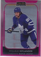 2021-22 PLATINUM..WILLIAM NYLANDER..MATTE PINK..# 111..MAPLE LEAFS.COMBINED SHIP