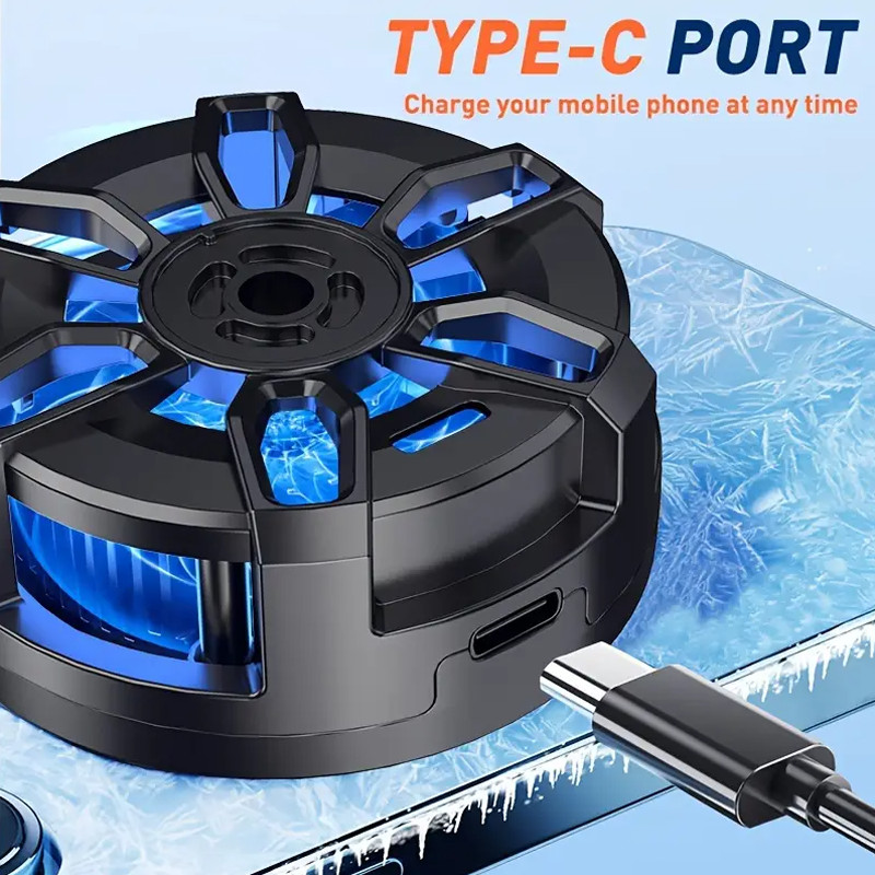 Universal Mobile Phone Radiator Cell Phone Cooler Portable Phone Cooling Fan