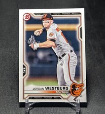 Jordan Westburg Prospect Rookie 2021 Bowman Card #BP-98 Baltimore Orioles