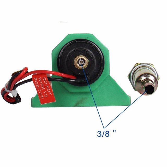 Mr. Gasket Gravity Feed Micro Electric Fuel Pump 12D for Diesel Fuel
