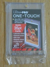 Ultra Pro 1x Frosted Border UV One-Touch 35pt Magnetic Trading Card Holder