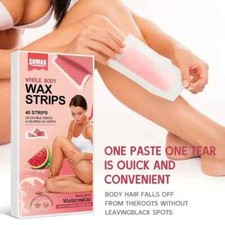 Sumax Whole Body Wax Strips  Hair Removal for Legs, Arms, Underarms