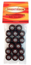 16 Brightvision Redline Wheels - 16 NEW XL Hong Kong Bright Chrome Bearing Style