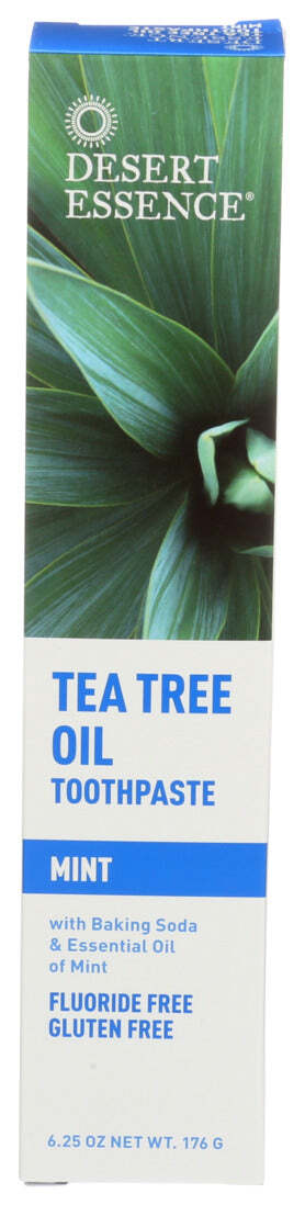 Зубная паста Desert Essence с натуральным маслом чайного дерева и мятой по 1 штуке по 6,25 унции
