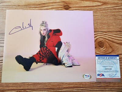 Billie Eilish Autograph 8x10 Photo Signed Authentic Hot New Sexy