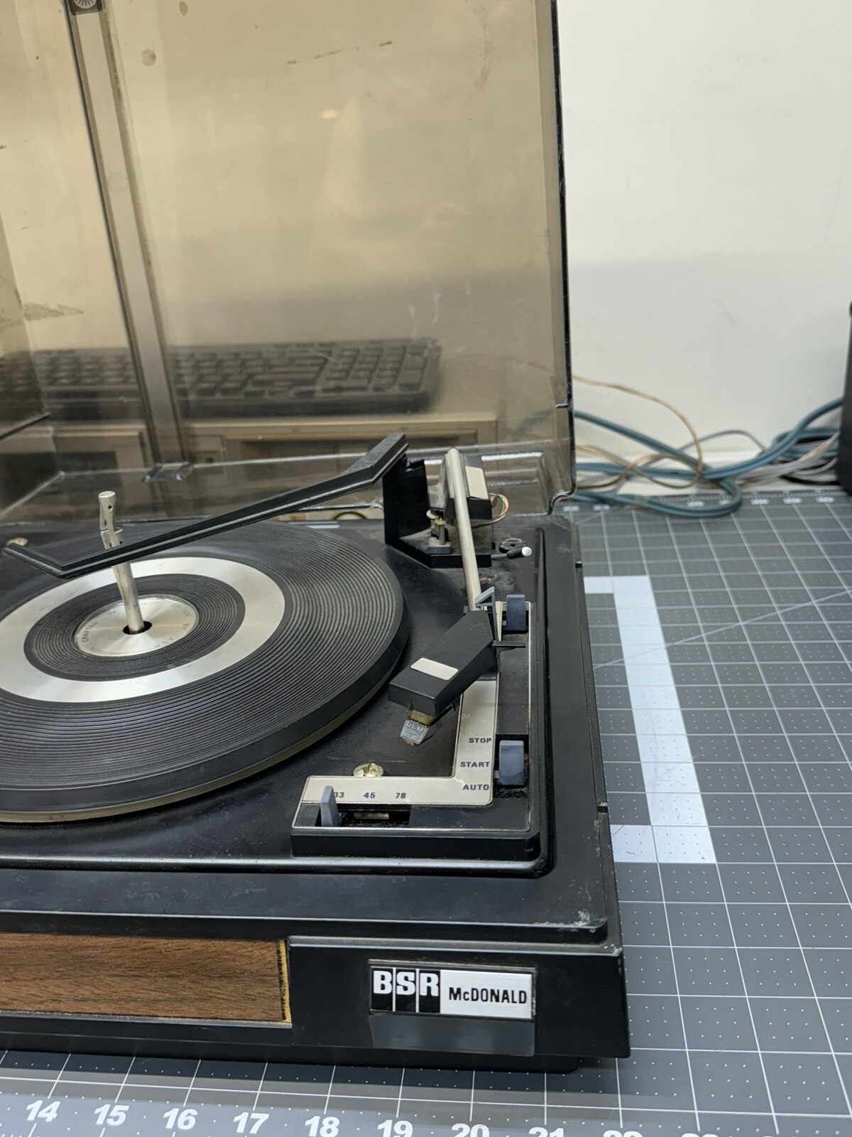 PLATINE VINYLE VINTAGE Royce Spectrum avec bras Linn Basik LV X et