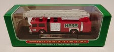 1999 Amerada Hess Miniature Toy Fire Truck New in Box