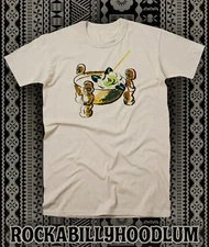 Retro Tiki Tee T Shirt White Bar Mug Tiki Bowl Cocktail Scorpion