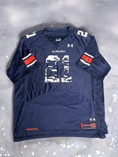 Under Armour T-Shirt Maillot Football Américain Auburn College NFL Jersey Men XL