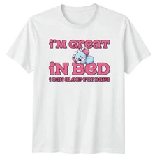 Funny Sleeping Koala I'M Great IN Bed T-Shirt I Can Sleep For Days